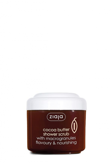 shower scrub with macrogranules