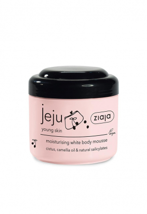 moisturising white body mousse