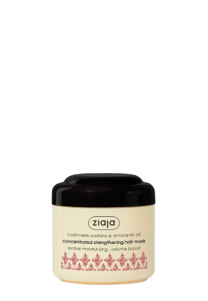 cashmere proteins & amaranth oil concentrated strengthening hair mask