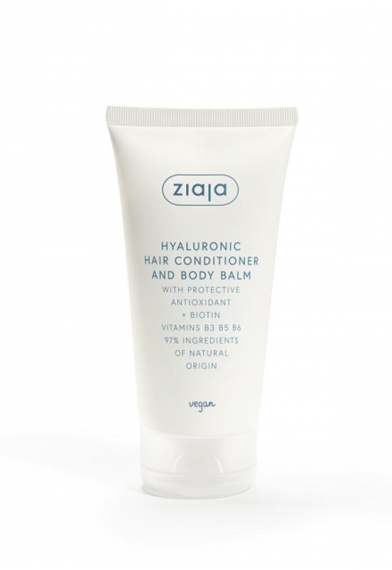 hyaluronic hair conditioner and body balm