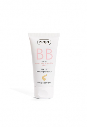 BB cream for normal, dry & sensitive skin - dark/peach tone